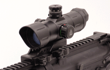 Load image into Gallery viewer, UTG® 6&quot; ITA Red/Green CQB T-dot Sight with Offset QD Mount
