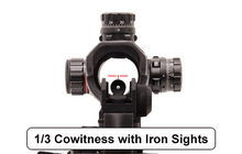 Load image into Gallery viewer, UTG® 6&quot; ITA Red/Green CQB T-dot Sight with Offset QD Mount
