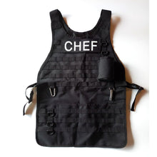 Load image into Gallery viewer, Calibre Tactical BBQ Apron w/Carabiner &amp; Bottle Opener
