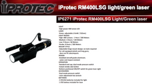 Load image into Gallery viewer, IP6271 iPROTEC RM400LSG LIGHT / GREEN LASER
