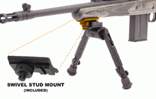 Load image into Gallery viewer, UTG HEAVY DUTY RECON BIPOD 8-12 INCH ADJUSTABLE 360-DEGREE
