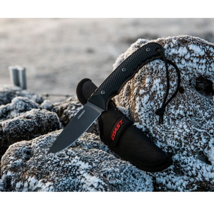 Coast F402 Fixed Blade w/Sheath - Blister