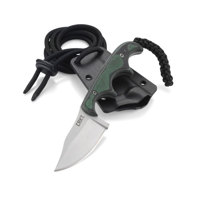 CRKT Minimalist Bowie Neck & belt Knife w/Fixed Blade