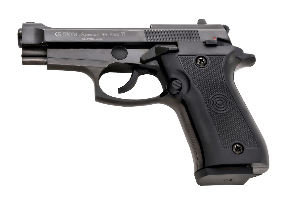 Ekol Special 99 RevII black 9mm blank/pepper pistol