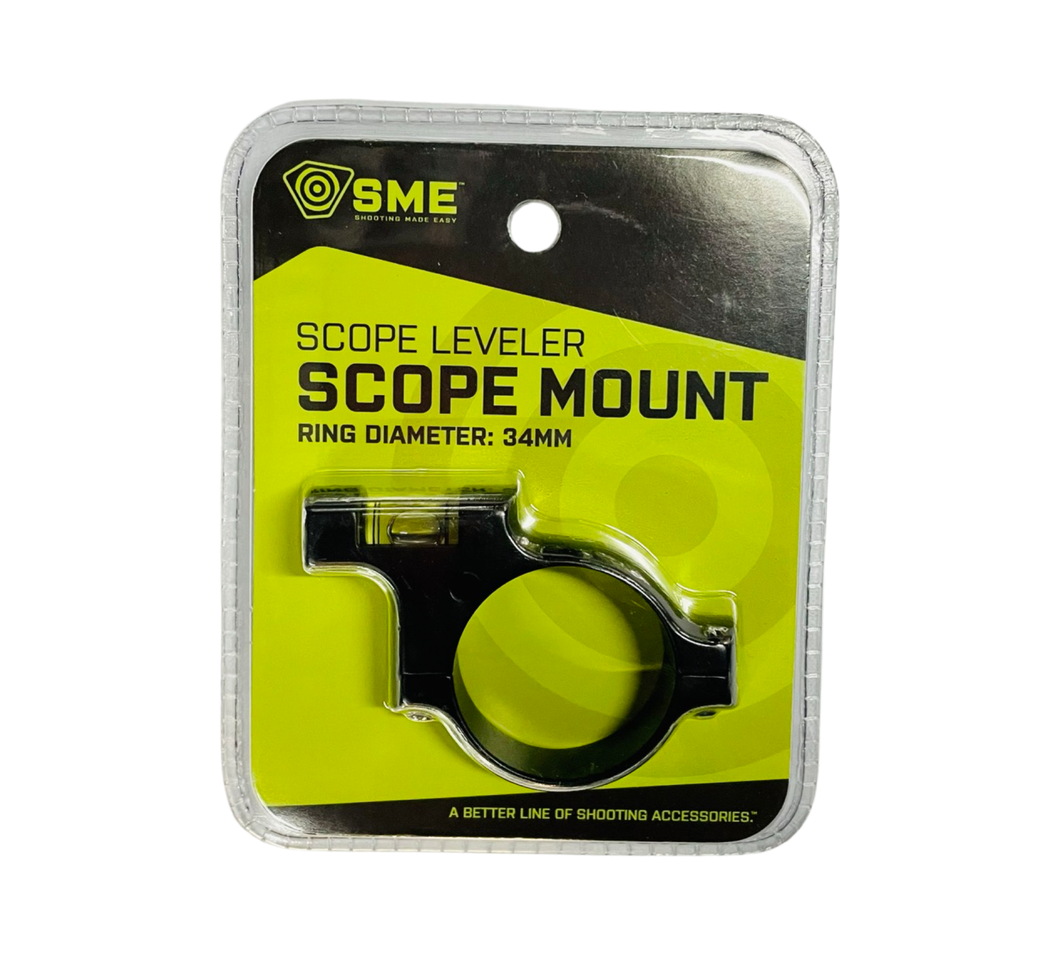 Sight-Rite 34mm Bubble Level scope mounted