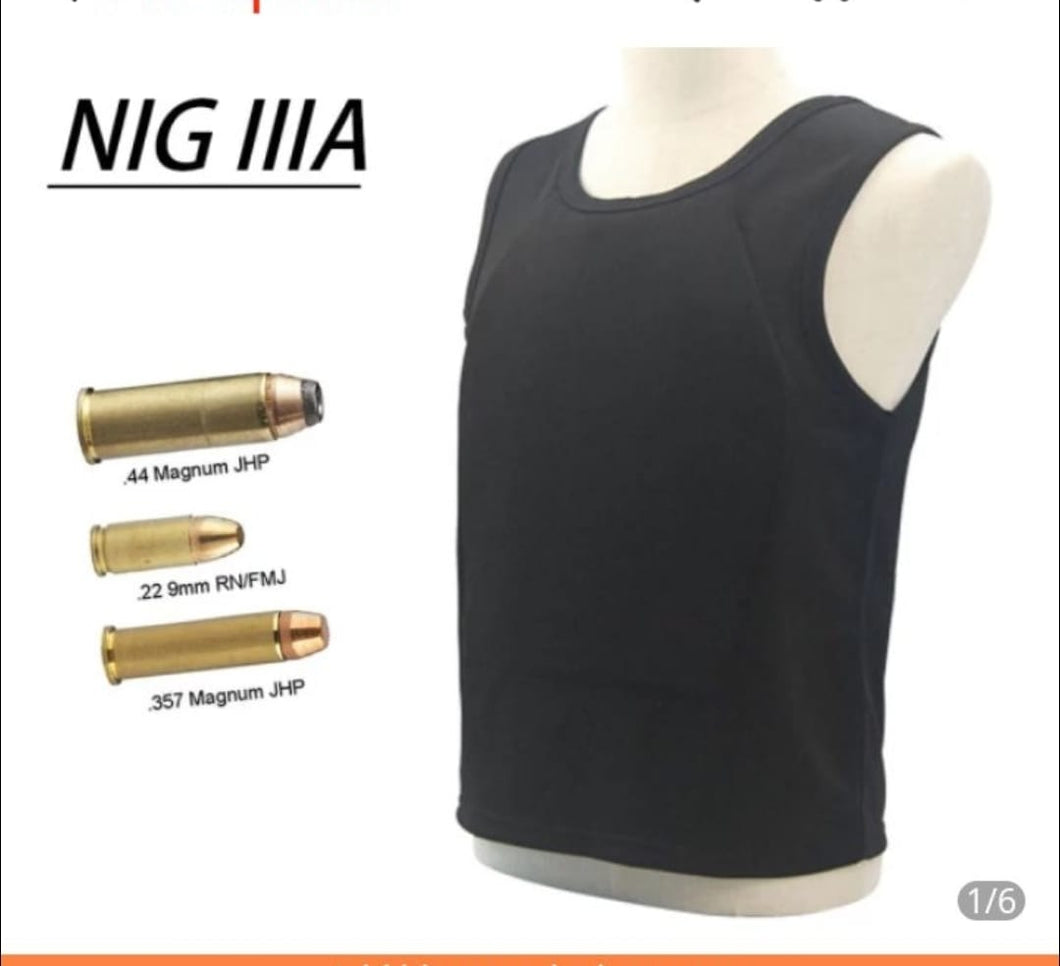 Soft Armour level IIIa covert vest XXXl