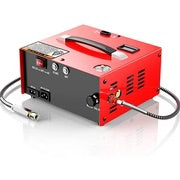 IMeshbean PCP Air Compressor, 4500PSI Portable PCP Compressor, 12V DC 110v 220v Ac Pcp Manual Stop W Built In Fan For Paintball Scuba Bottle - View #7