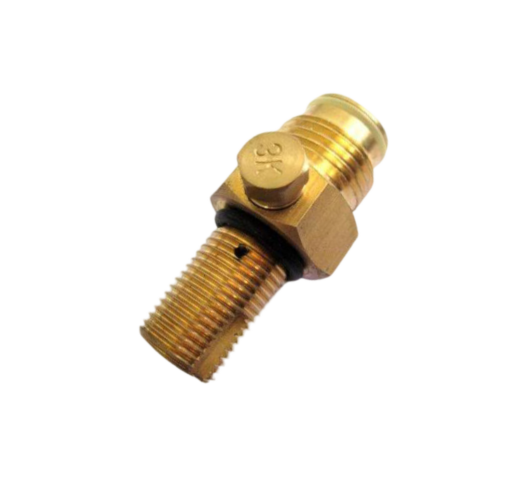 Co2 bottle pin valve