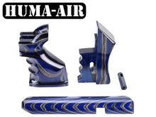 Load image into Gallery viewer, Huma-air FX Impact Laminated Grip Set Sky Blue
