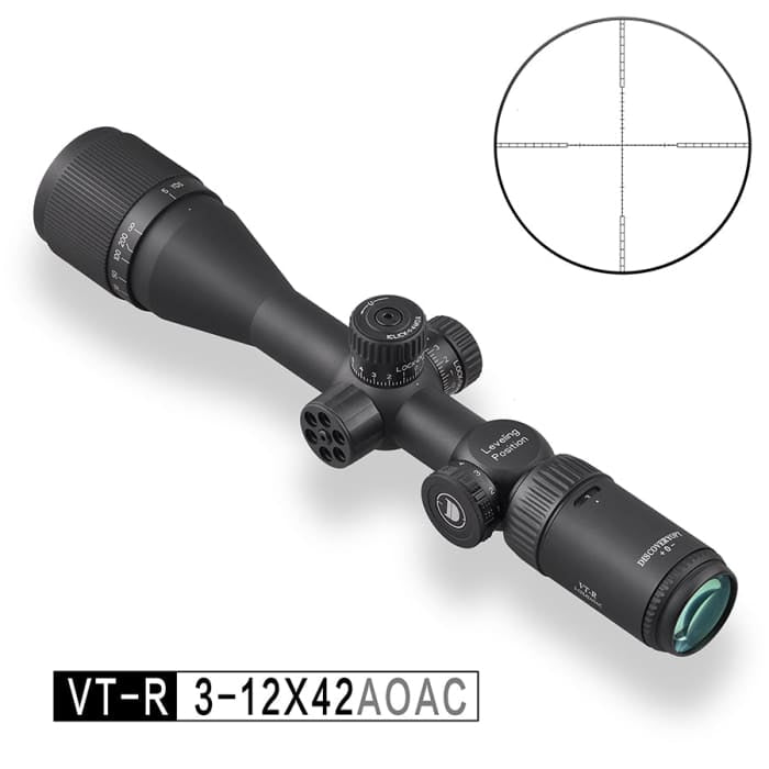 Discovery VT-R 3-12X42 AOAC & IR 25mm tube