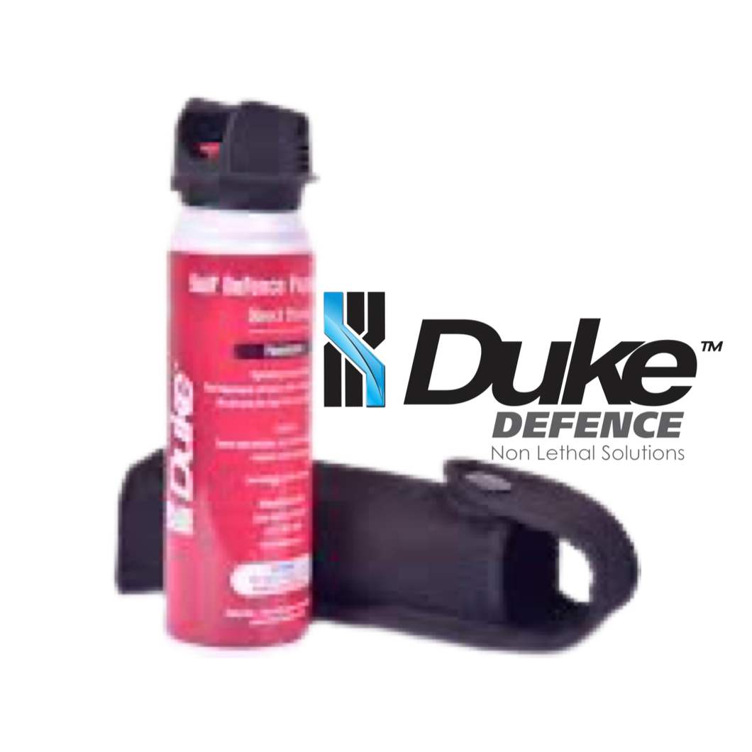 Duke Defence Pepper spray Stream 100ml including holster
