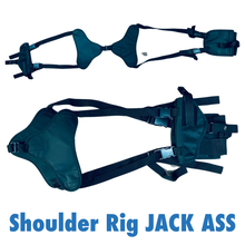 Load image into Gallery viewer, Shoulder Rig JACK ASS + 2 Mag holster

