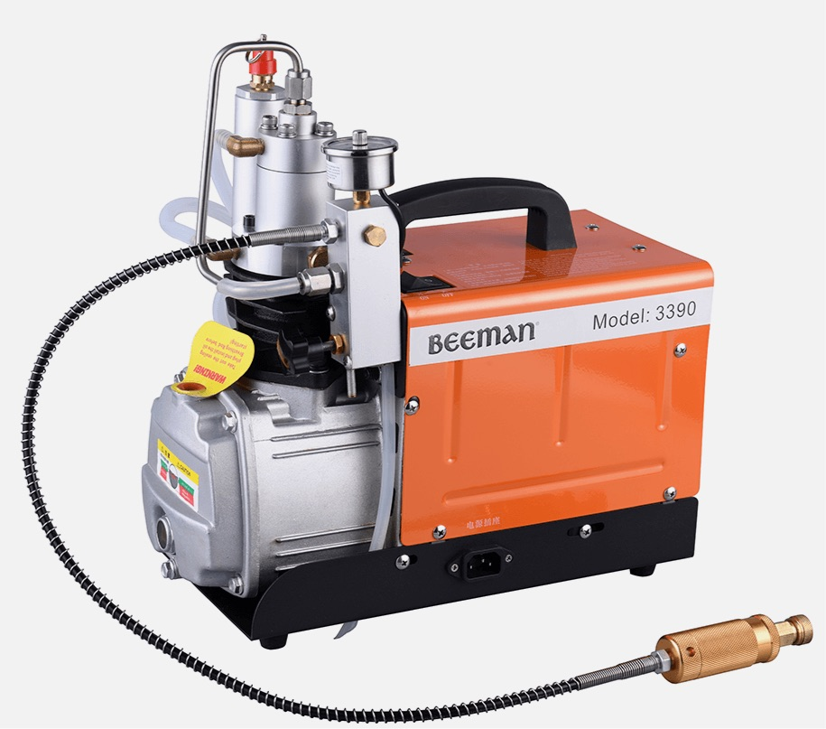 Beeman Pcp 220v 310bar 4500psi With auto shutoff, water cooled compressor