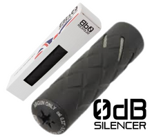 Load image into Gallery viewer, 0dB Daystate Airgun Silencer 110C Black with 1/2&quot; UNF .177/.22/.25
