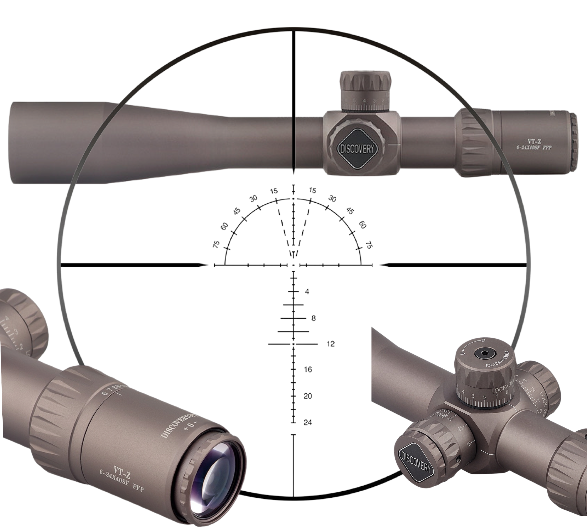 Discovery VT-Z 6-24x40 SF FFP – Karani Outdoor & Tactical
