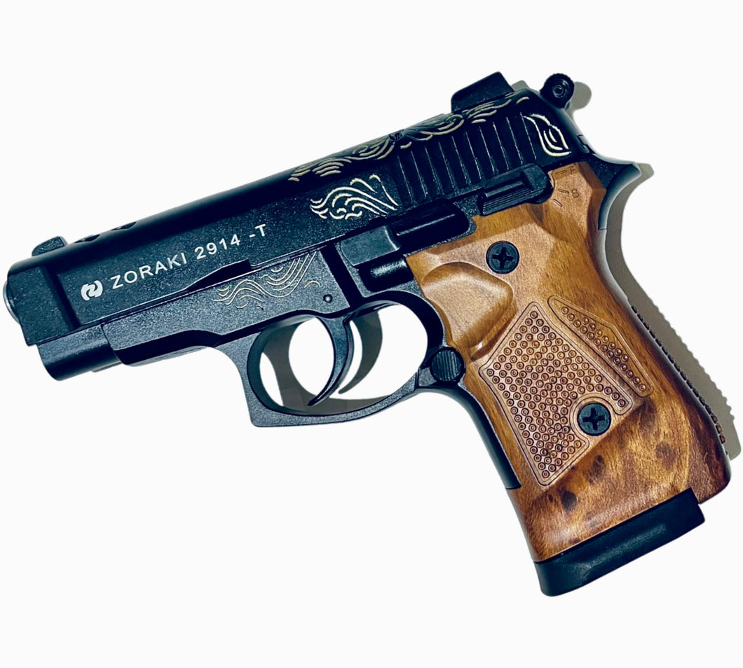 Zoraki model 2914 limited edition lux 9mm blank/pepper pistol