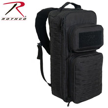 Load image into Gallery viewer, Rothco Tactical Single Sling Pack W/Laser Cut MOLLE black
