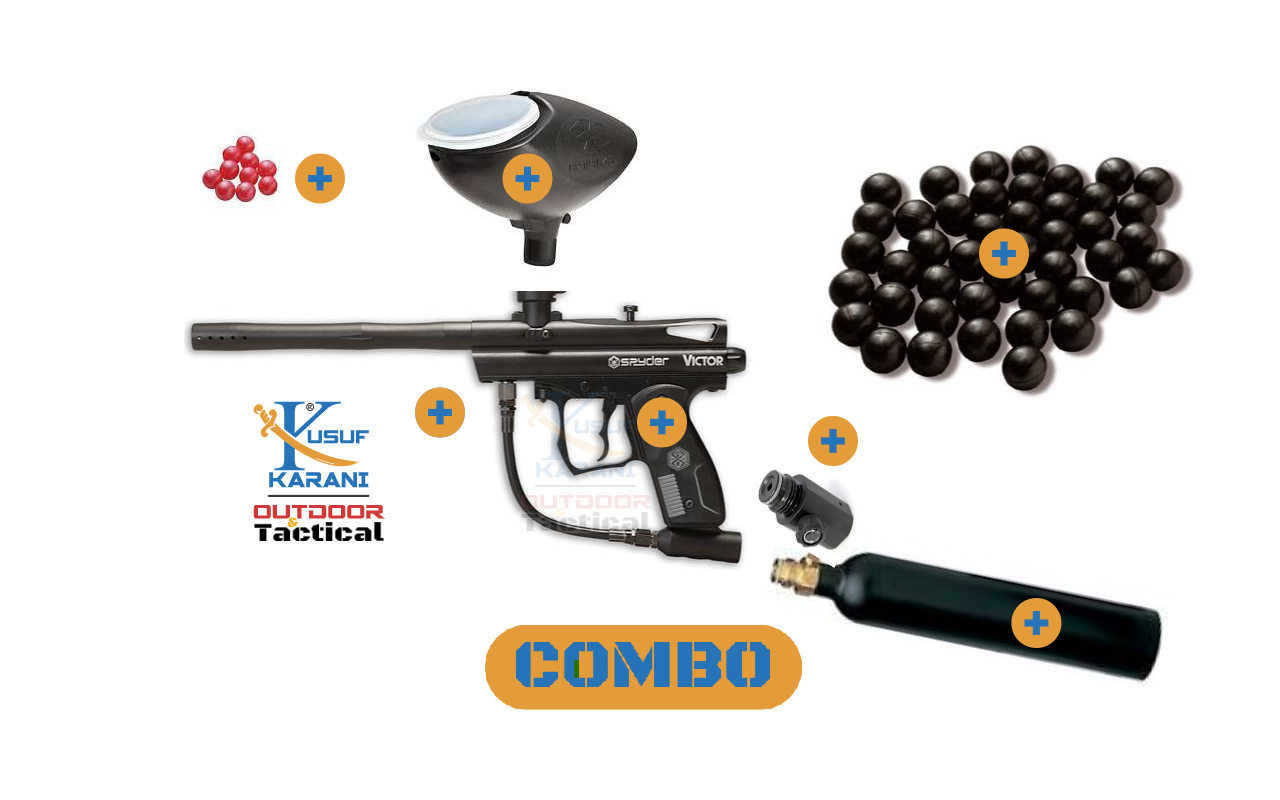Riot combo 2 (Spyder Victor+hopper+cylinder+on/off valve+20 pepper