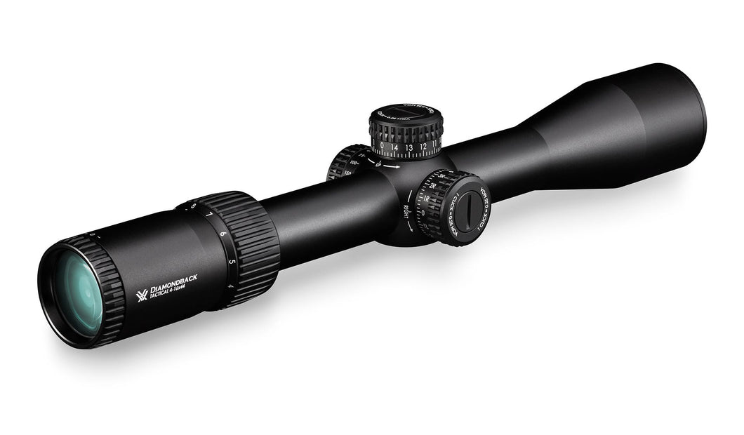 VORTEX DIAMONDBACK® TACTICAL 4-16X44 FFP BR-2C (MOA) Reticle | 30 mm Tube